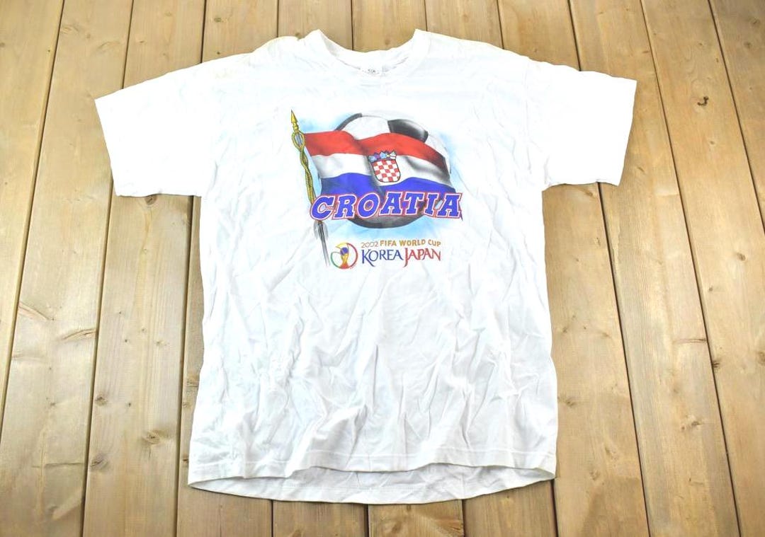 Vintage 2002 Fifa World Cup Korea Souvenir Prima Cotton Single