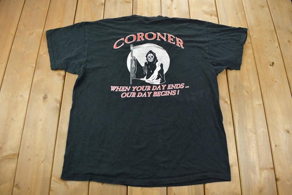 Coroner ヴィンテージ バンドTシャツ コロナー　ビンテージ　L Coroner Shirt | eBay