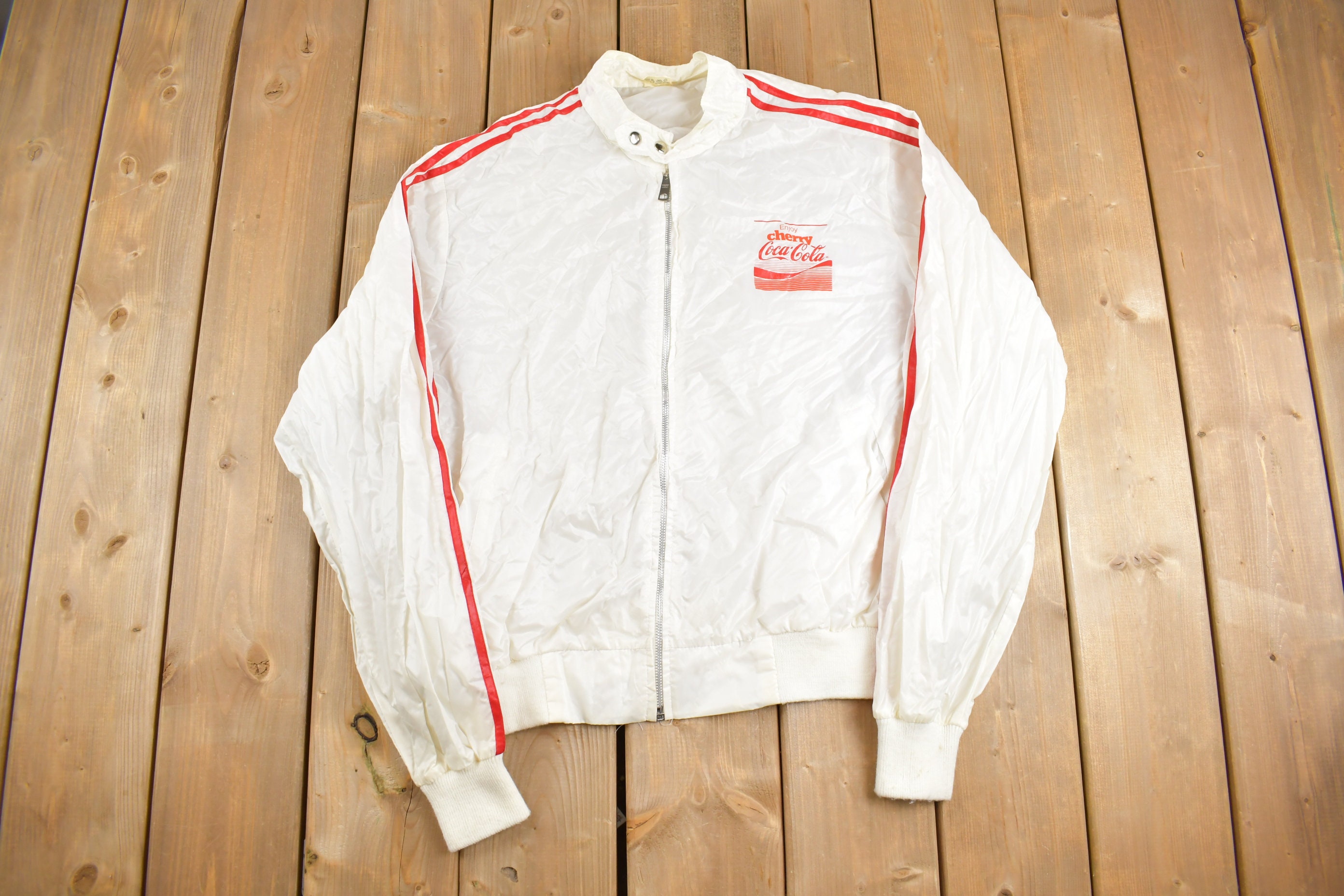 Coca Cola Windbreaker - Etsy Coca Cola Windbreaker - Etsy