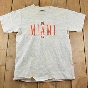1990er Jahre Miami Hurricanes College College T-Shirt / 1990er Jahre College Shirt / College Shirt / Americana / Sportswear