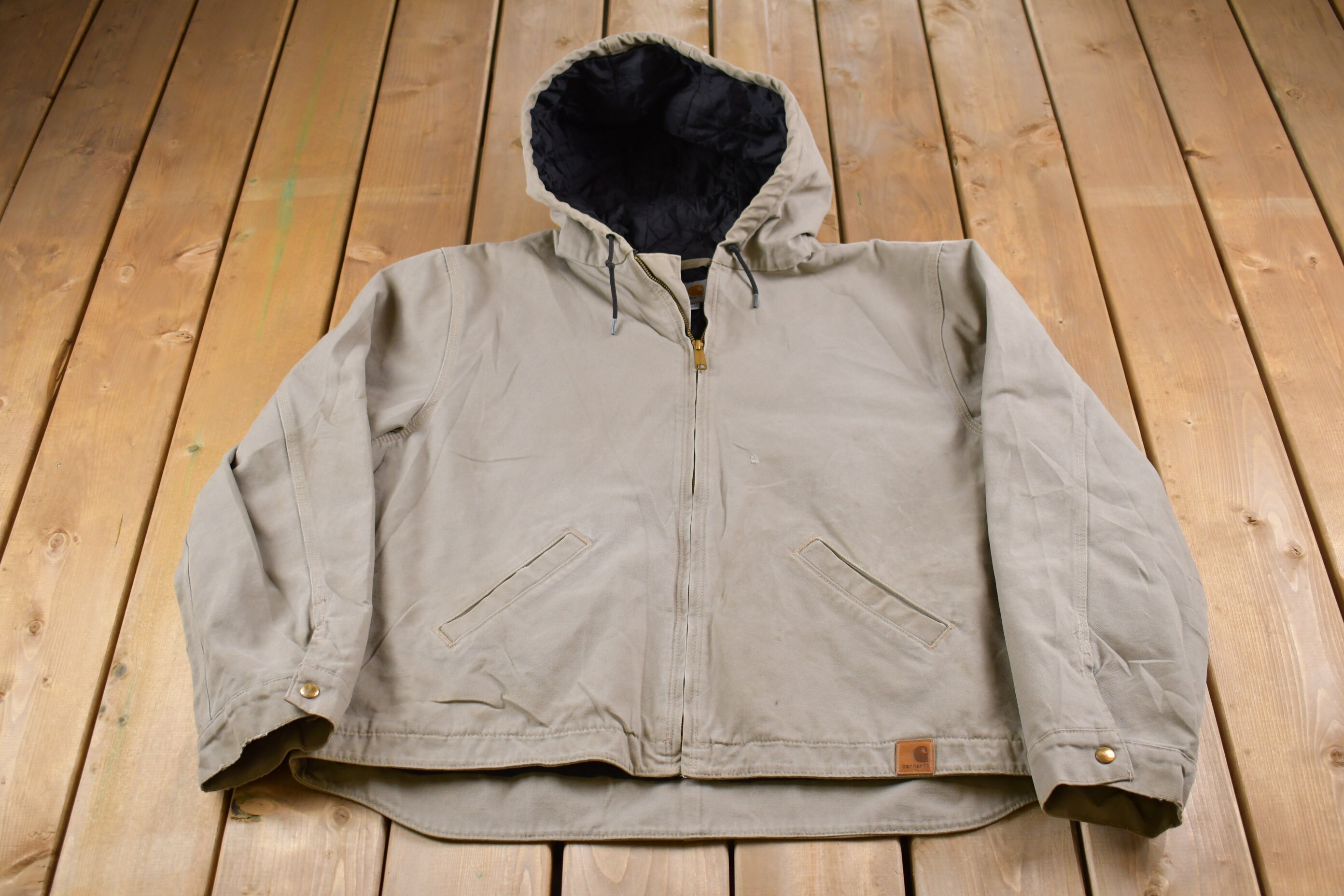 Carhartt90s ジャケット Vintage 1990s Carhartt Hooded Jacket / Workwear / Streetwear
