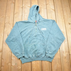 Vintage 1980s Nova Healthcare Administrators Hoodie / 90s Crewneck / Made In Canada / Essential / Streetwear / 90s Blank