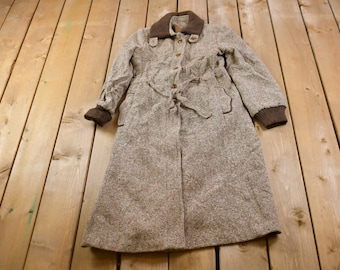 Vintage 1960s Duster Jacket / Fall Outerwear / Duster Coat / Winter Outerwear / Streetwear Fashion / Formal Jacket / 60s Coat