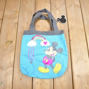 Vintage Y2K Deadstock Walt Disney Mickey Mouse Tote Bag / Vintage Accessory  / Vintage Disney