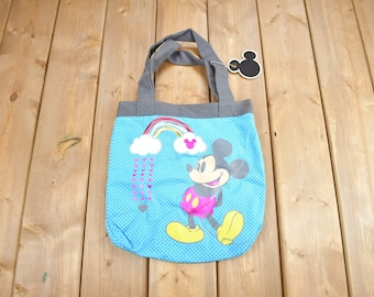 Vintage Y2K Deadstock Walt Disney Mickey Mouse Tote Bag / Vintage Accessory  / Vintage Disney