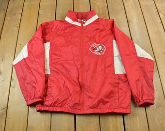 Vintage 70s CINCINNATI REDS Mlb Major League Baseball Sateen Coach