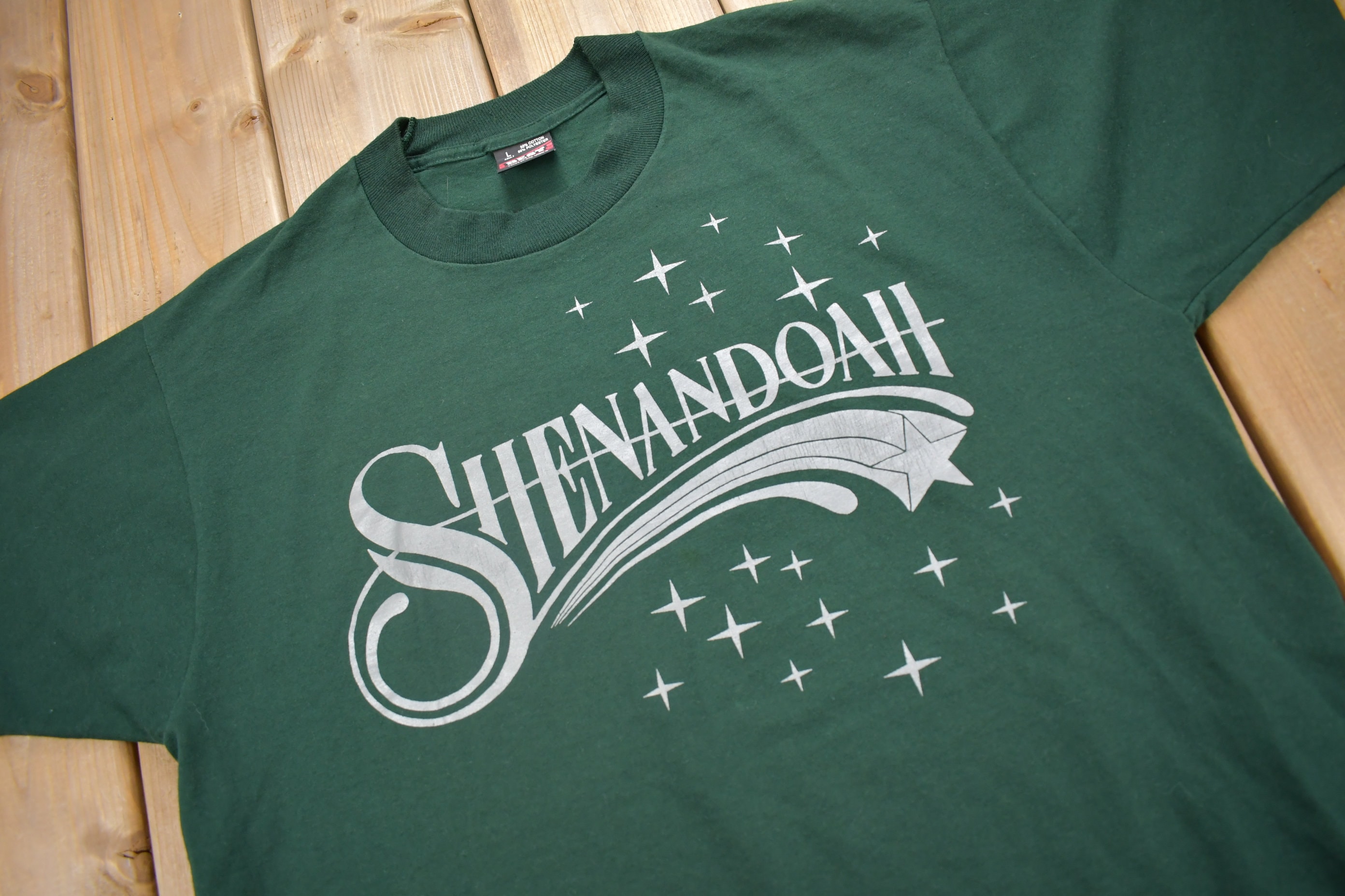 Vintage 1990s Shenandoah Band T-shirt / Band Tee / Single