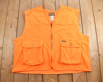 Vintage 1990s American Field Sportswear Hunting Vest / Vintage