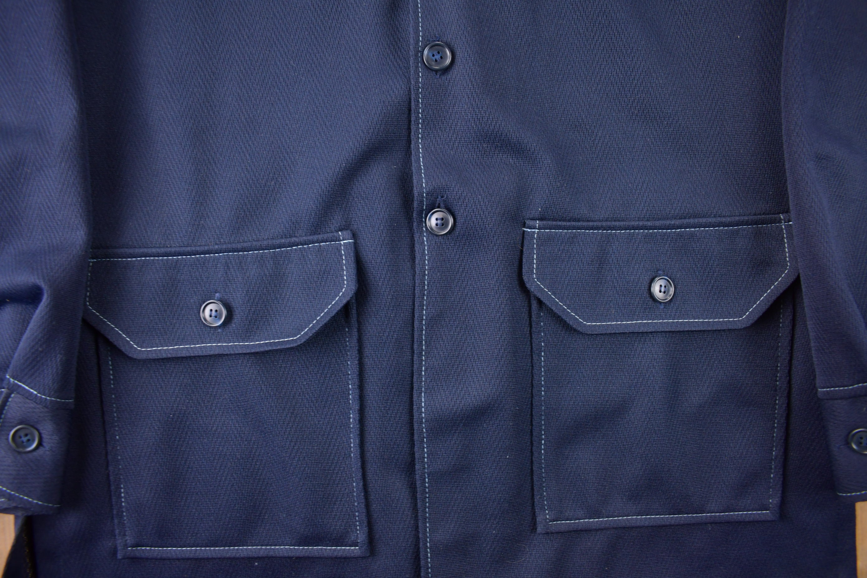 トップス Levi's Panatela (1970svest made in usa) LEVI'S Panatela Tops Denim Shirt Vintage 70's ORANGE TAB