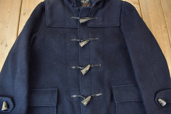 Vintage 1980s Gloverall Original Dolomite Wool Duffel Coat