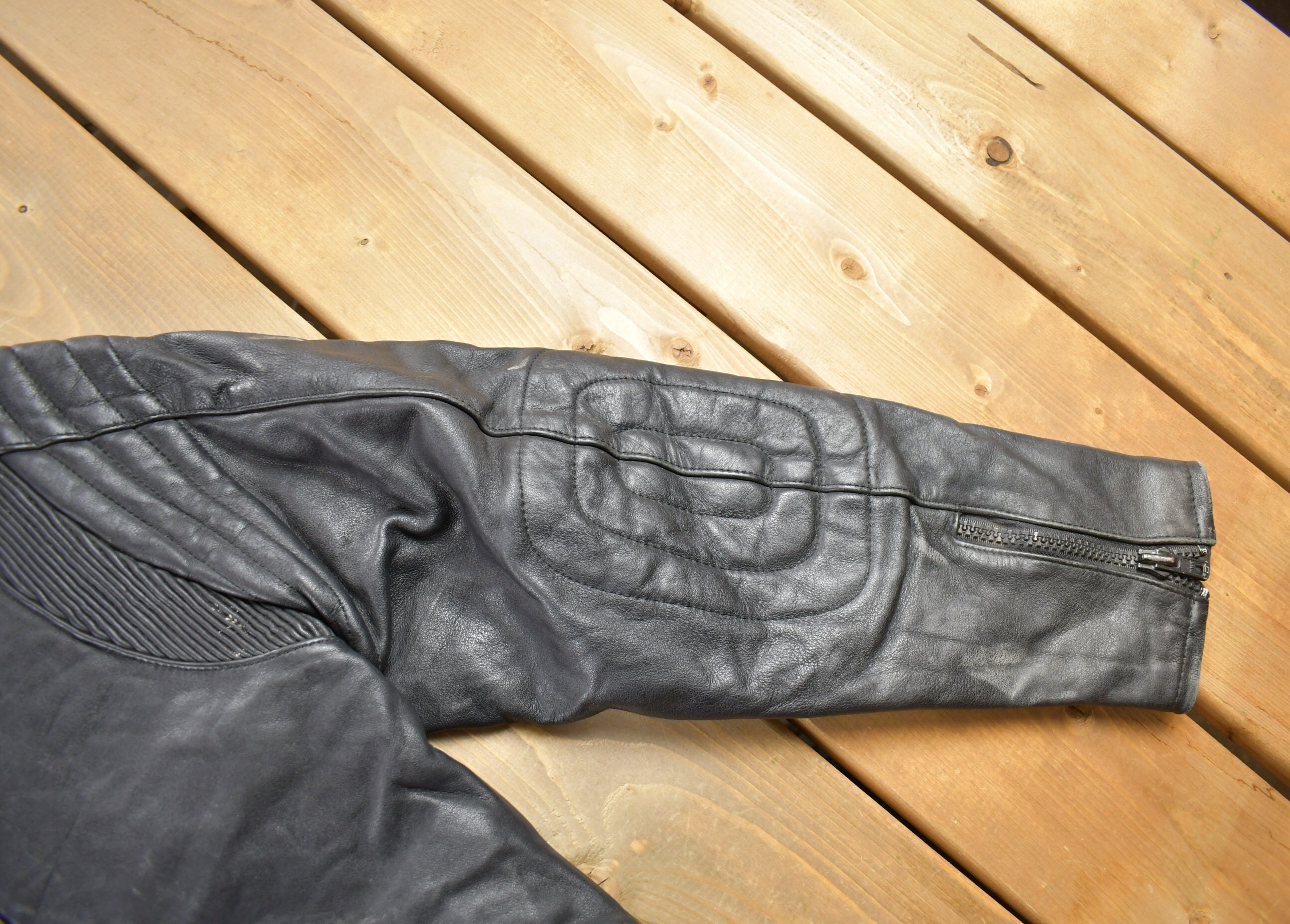 Euro vintage leather coat 【最終値下げ】 Vintage Leather Jacket - Etsy