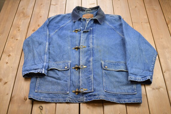 Vintage 1990s Woolrich Denim Jean Chore 