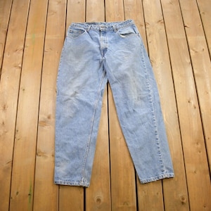 Vintage 1990s Levi&#39;s Jeans 560 Size 38x32 / Vintage Denim / Streetwear / Made In USA / Vintage Levi&#39;s/ Tapered Fit/ Loose Fit
