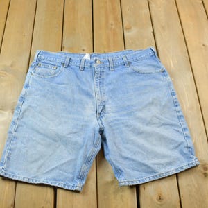 ヴィンテージ 1990年代 カーハート ブルージーンズ ショートパンツ / 90年代 ショートパンツ / ストリートファッション / ボトムス / ライトウォッシュ / ヴィンテージ ジーンズ / ジョガーパンツ / カーハート ジーンズ
