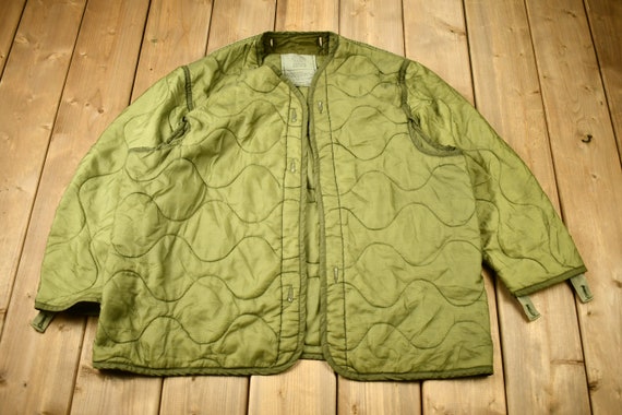 lined military jacket