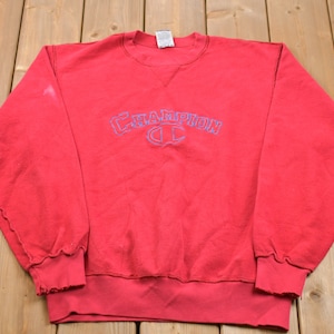 Vintage 1990s Champion Inside Out Sweatshirt / Vintage Champion / Vintage Pullover / Streetwear / Athleisure Sportswear