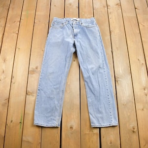 Vintage 1990s Levi&#39;s 505 Regular Fit Jeans Size 32x30 / Vintage Denim / Streetwear / Made In USA / Vintage Levi&#39;s /
