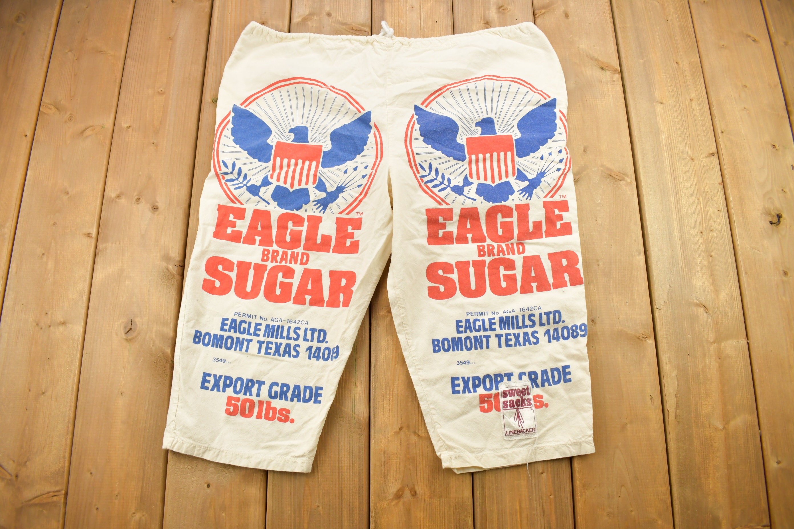 お見舞い Vintage (40 XXL Size Shorts Sack Sugar Sack Sweet 1990s パンツ