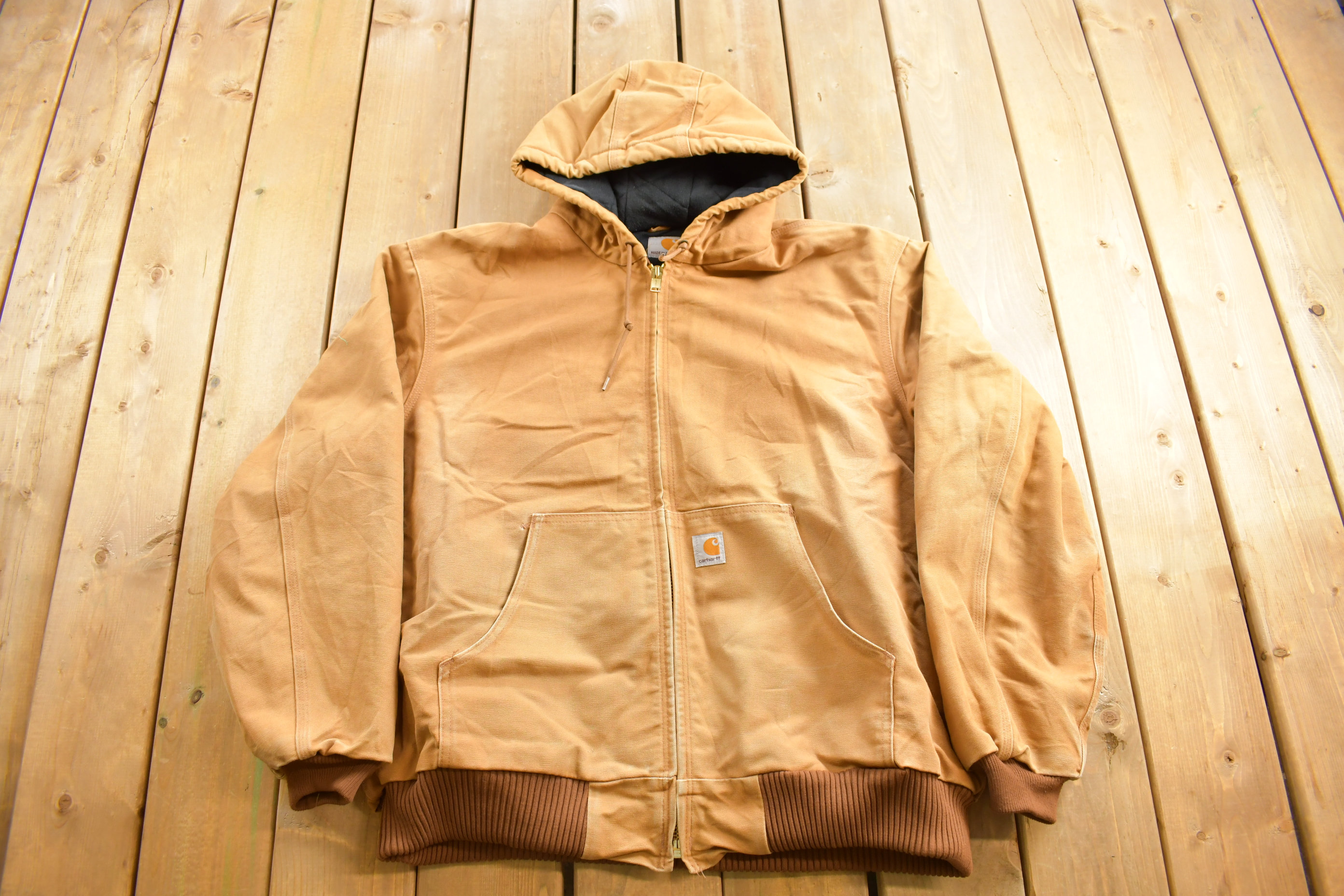 ジャケット・アウター 90s Carhartt Active Jacket (Made in USA) Vintage 1990s Carhartt Active Jac Jacket / Workwear / Streetwear