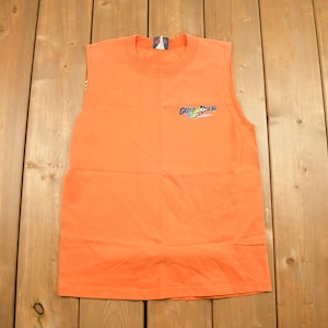 Vintage 1990s Souvenir Gecko Hawaii Tank Top / Streetwear / Made In USA / Vacation Tank Top / Travel Tank Top