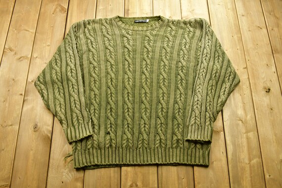 Calvin Klein Sport Cable Knit Sweater 