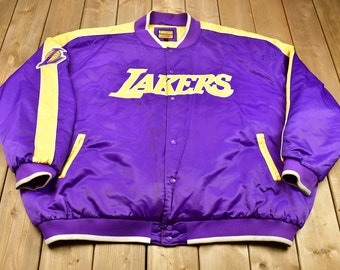 Vintage 1990s Los Angeles Lakers Satin 