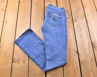 Vintage 1990's Hudson Women's Blue Jeans / Made in USA / Women's Jeans / American Vintage / Streetwear Fashion / Vintage Pants