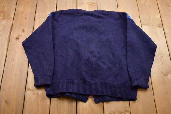 Vintage 1990s Tulchan Outdoors Graphic Knitted Sw… - image 2