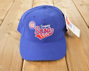 Vintage 1998 Deadstock Sammy Sosa Chicago Cubs MLB Sports Specialties  Snap Back Hat / OSFA / 90s Snap Back