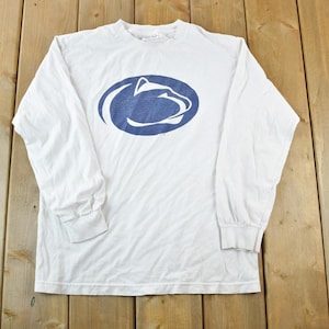 Vintage 1990s Penn State Universität Collegiate Langarm-T-Shirt / Netbook-T-Shirt / Americana / Sportkleidung