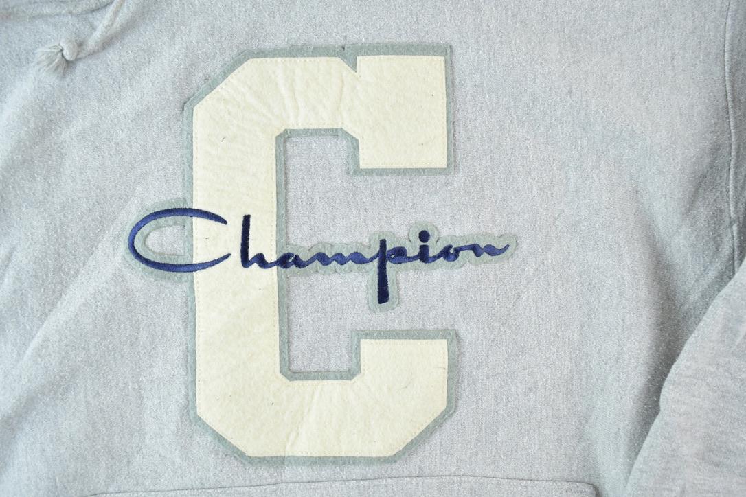 Vintage 1990s Champion Reverse Weave Hoodie Sweatshirt / Made in