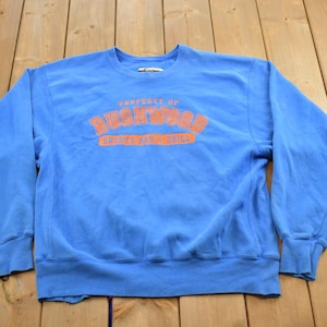 Vintage 1990s Cedar Rapids Champion Reverse Weave Crewneck Sweatshirt / Vintage Champion Streetwear / Sportswear / Made In USA / Bushwood