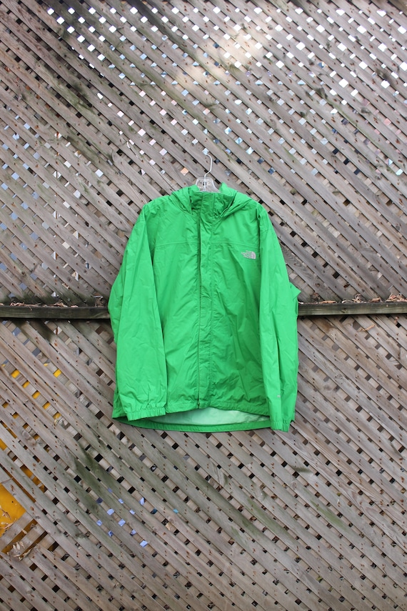 Vintage 1990s The North Face Lime Green HyVent Wi… - image 2