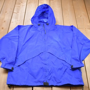 Vintage 1990s LL Bean Outdoors Full Zip Windbreaker Jacket / LL Bean Jacket / Athletic Spring Summer Sportswear / Streetwear / Athleisure
