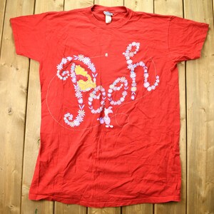 ヴィンテージ 1990 年代 くまのプーさん ディズニー ラウンジ T シャツ / 90 年代 グラフィック T シャツ / ヴィンテージ ディズニー / パジャマ シャツ / オーバーサイズ