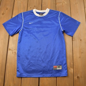 Vintage 1990s Nike Swoosh Graphic Soccer Jersey / 90s / Vintage Streetwear / Graphic T Shirt / Vintage Nike / Soccer / Vintage Sports