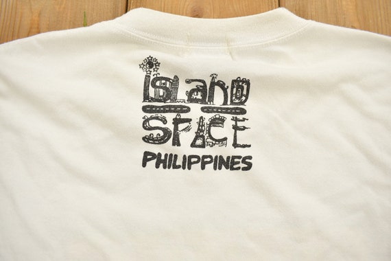 Vintage 1990s Manila Philippines Souvenir T Shirt… - image 6