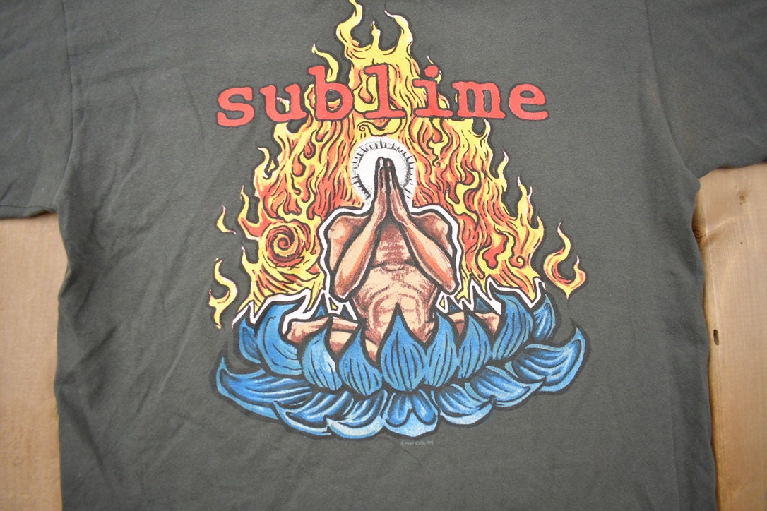 Vintage 1997 Sublime Graphic Band T-shirt / Band Tee / Vintage