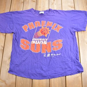 Vintage 1990s Phoenix Suns NBA Graphic T-Shirt / Made In USA / Single Stitch / NBA Basketball / 90s Streetwear / Sportswear