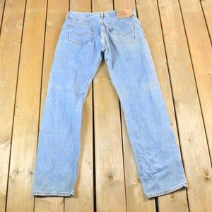 Jeans Levi Strauss 501 Red Tab Denim vintage des années 90, taille 36 x 34 / Denim vintage / Levis vintage / Made In USA / Jeans rétro
