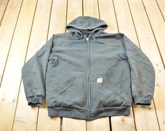 Vintage Y2K Carhartt Rain Defender Zip Hoodie / Vintage Workwear / Vintage Carhartt mit Thermofutter