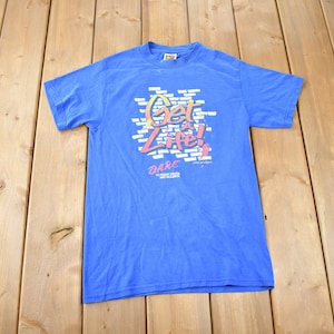 Vintage 1999 Get A Life DARE Single Stitch Graphic T Shirt Size S