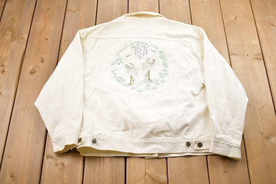 London Jean Denim Jean Jacket / Vintage 
