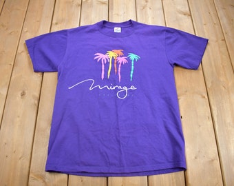 Vintage 1990s Mirage Las Vegas Souvenir T Shirt / Streetwear / Made In USA / Vacation Tee / Travel T Shirt