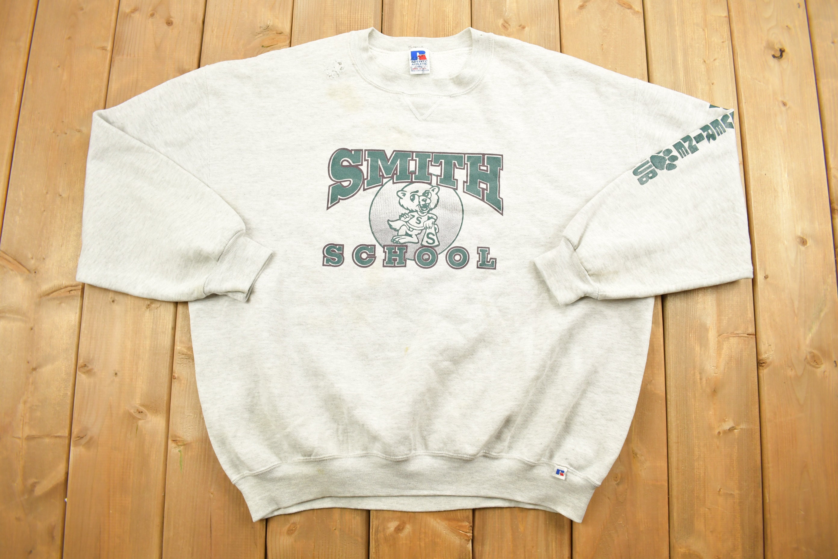 Vintage 1990s Smith School Mascot Russell Athletic