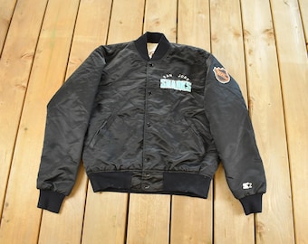 90's Jeff Hamilton San Jose Sharks Leather Jacket - Etsy