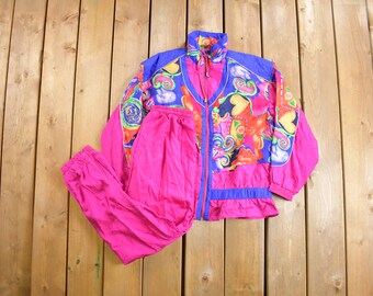Vintage Windbreaker Jacket Pants / 90s Windbreaker Track Suit - Etsy