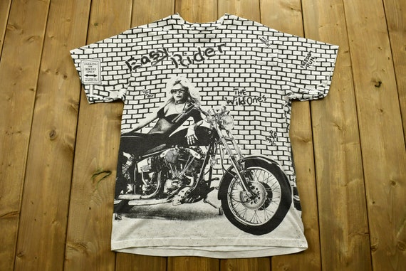 Vintage 90's Easy Rider Freedom Run Motorcycles T-shirt / Single