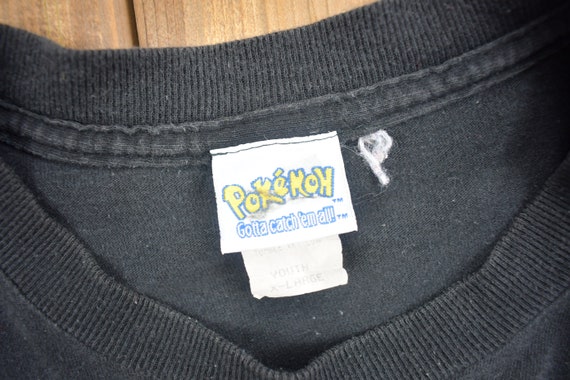 Vintage 1999 Pokemon Mewtwo Youth T-Shirt / 90s G… - image 6