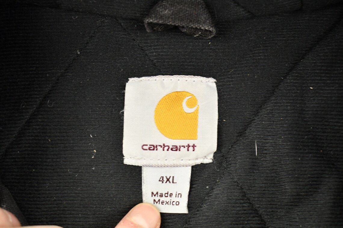 Vintage 1990s Carhartt Hooded Jacket / Workwear / Streetwear / - Etsy